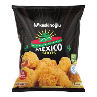Keskinoğlu Dondurulmuş Piliç Mexio Shots 500 G